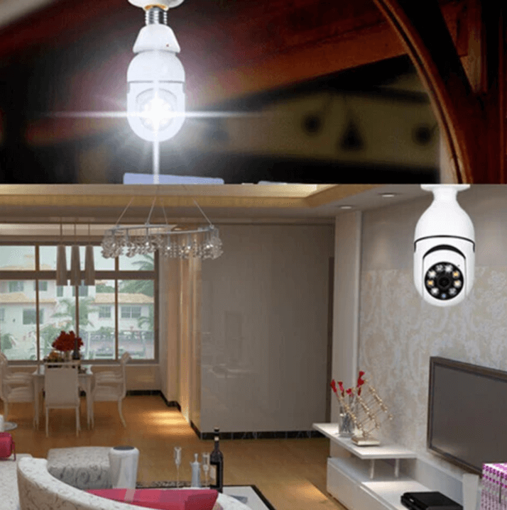 BrightWatch | WiFi Pærekamera – Nem Installation & HD Overvågning Nuvenci.dk