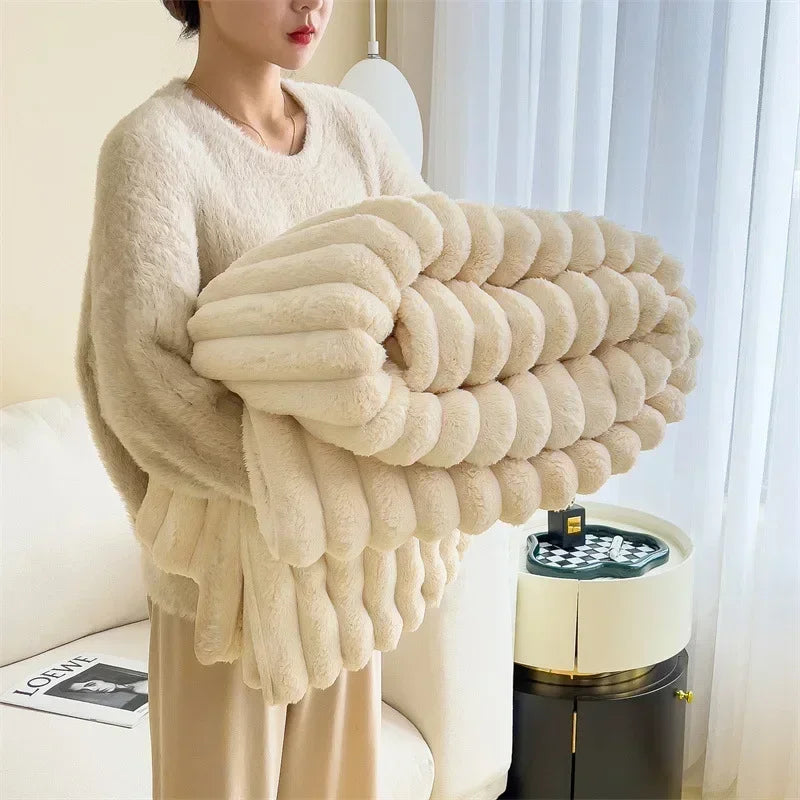 BunnyVelvet | Lækre Fleece-Tæppe Nuvenci.dk