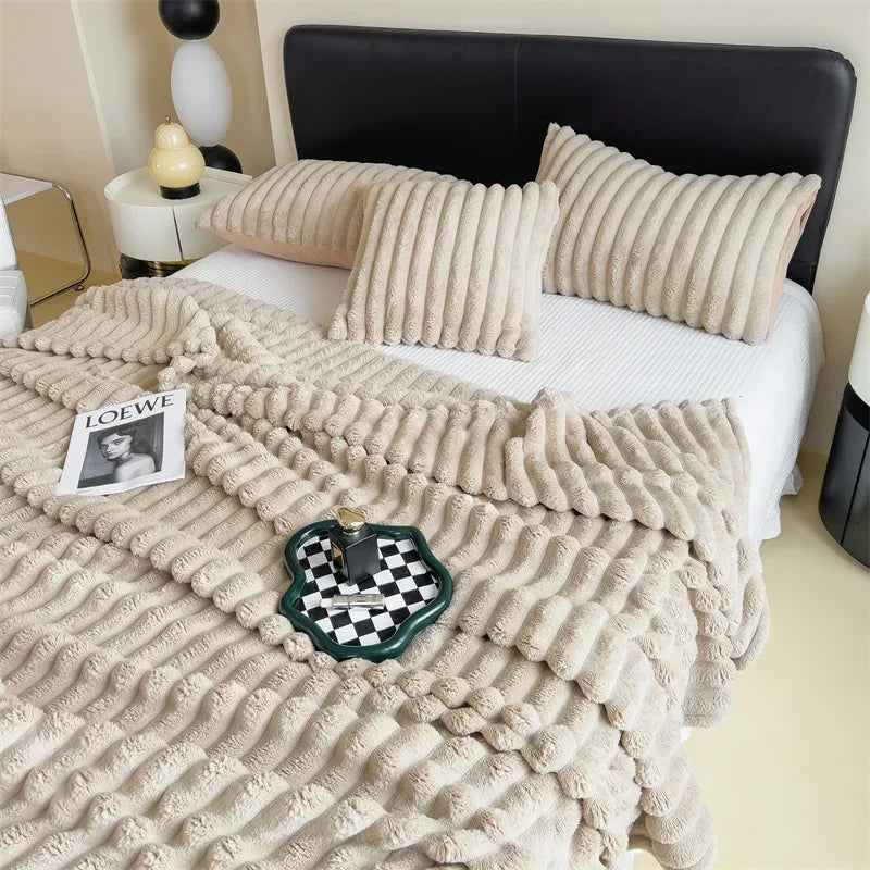 BunnyVelvet | Lækre Fleece-Tæppe Nuvenci.dk