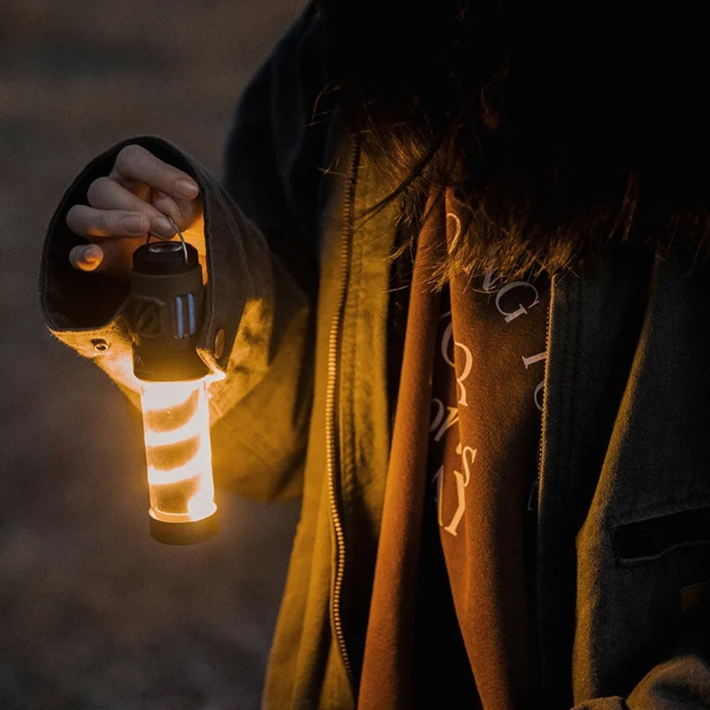 BuzzAway | Genopladelig udendørs myggebeskyttelseslampe Nuvenci.dk