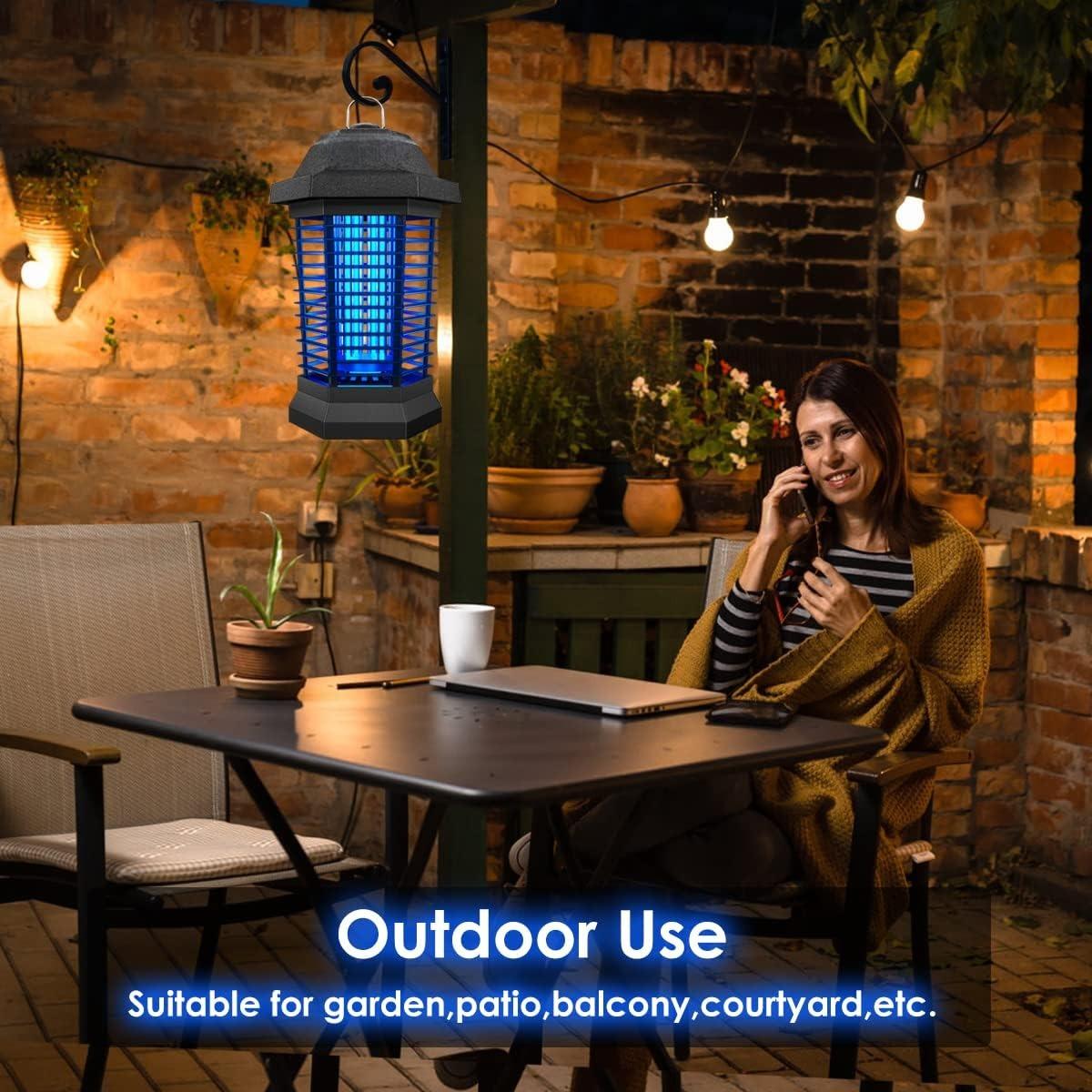 BuzzKill | Elektrisk Myggefanger med 3500V Netbeskyttelse Nuvenci.dk