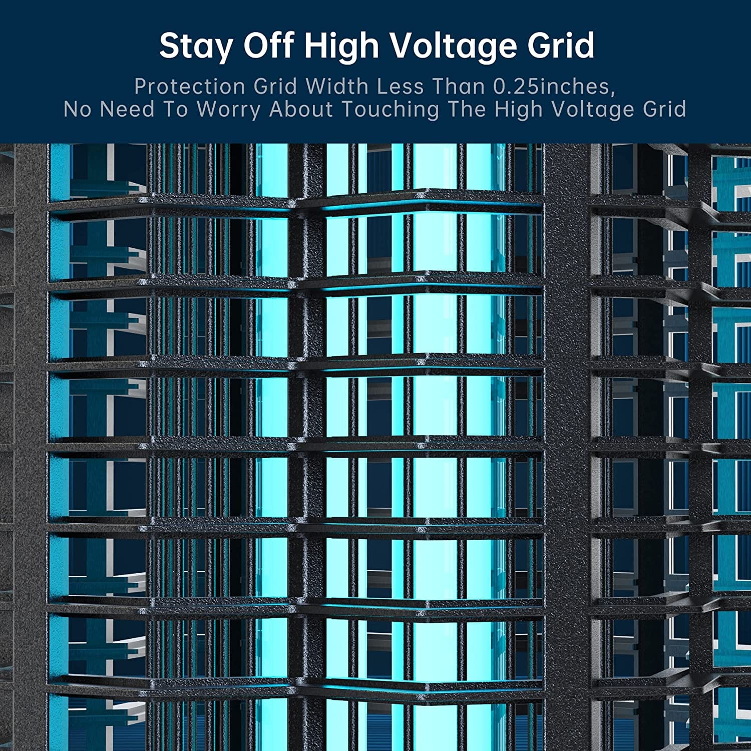 BuzzKill | Elektrisk Myggefanger med 3500V Netbeskyttelse Nuvenci.dk