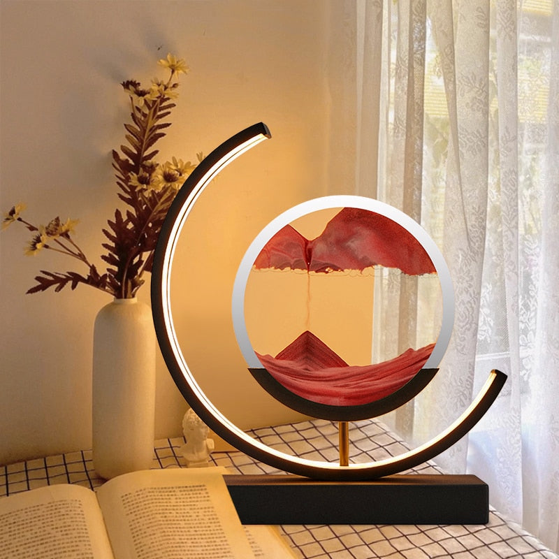 CalmSphere | Beroligende og fascinerende sandbordlampe Nuvenci.dk