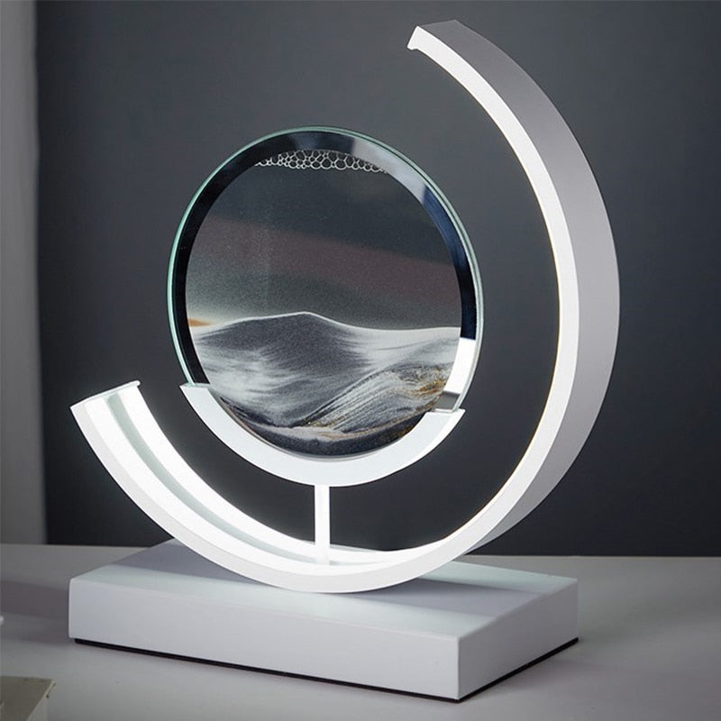 CalmSphere | Beroligende og fascinerende sandbordlampe Nuvenci.dk
