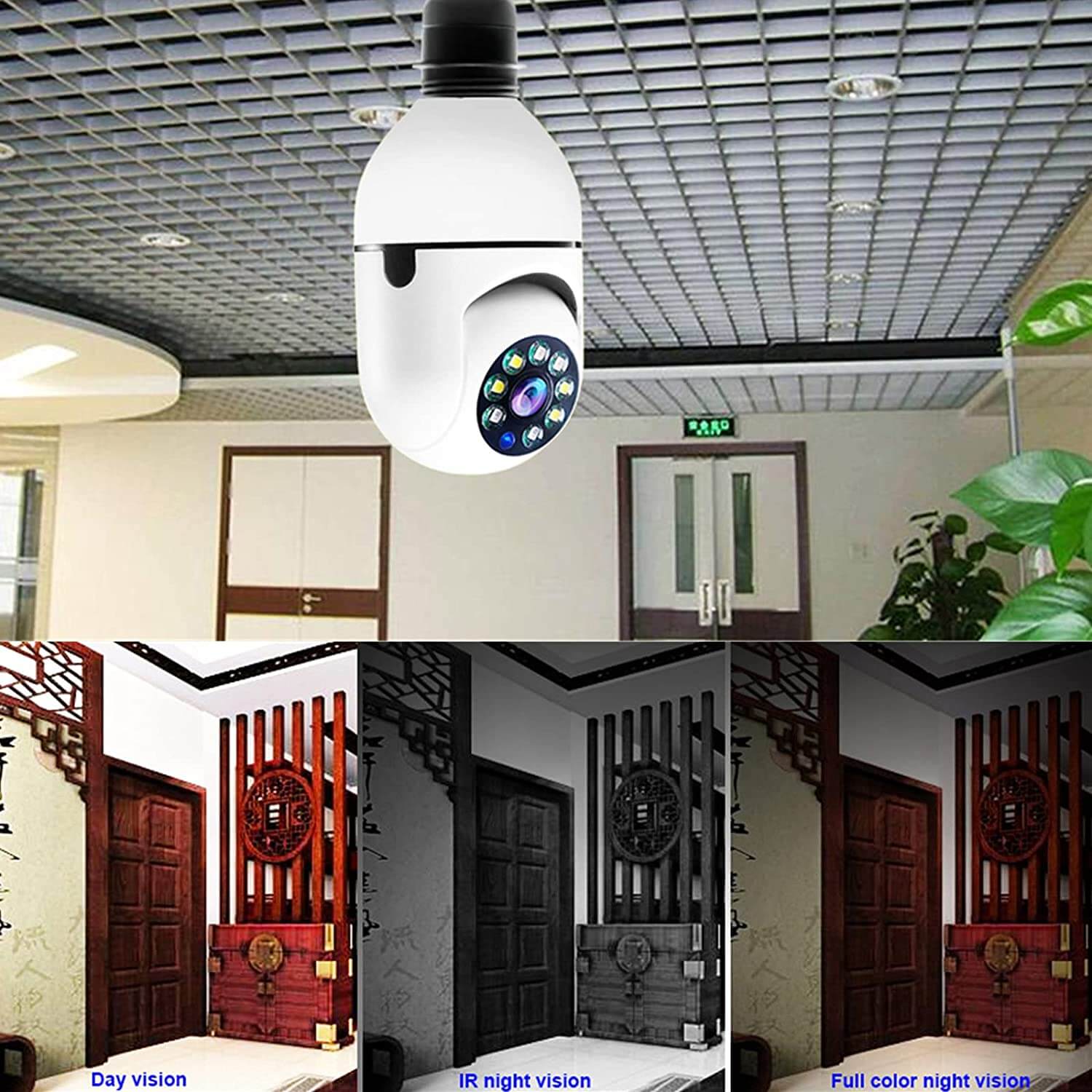 BrightWatch | WiFi Pærekamera – Nem Installation & HD Overvågning
