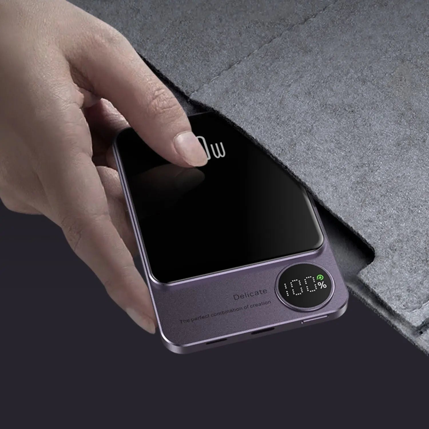 ChargeSphere | Magnetisk Powerbank – Hurtig og Sikker Opladning på Farten Nuvenci.dk