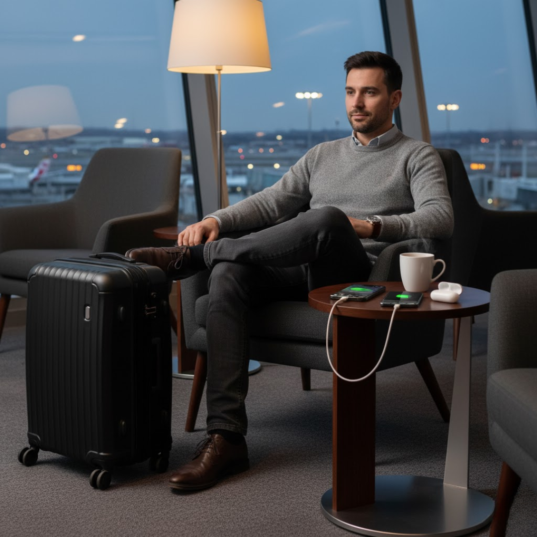 ChargeSphere | Magnetisk Powerbank – Hurtig og Sikker Opladning på Farten Nuvenci.dk
