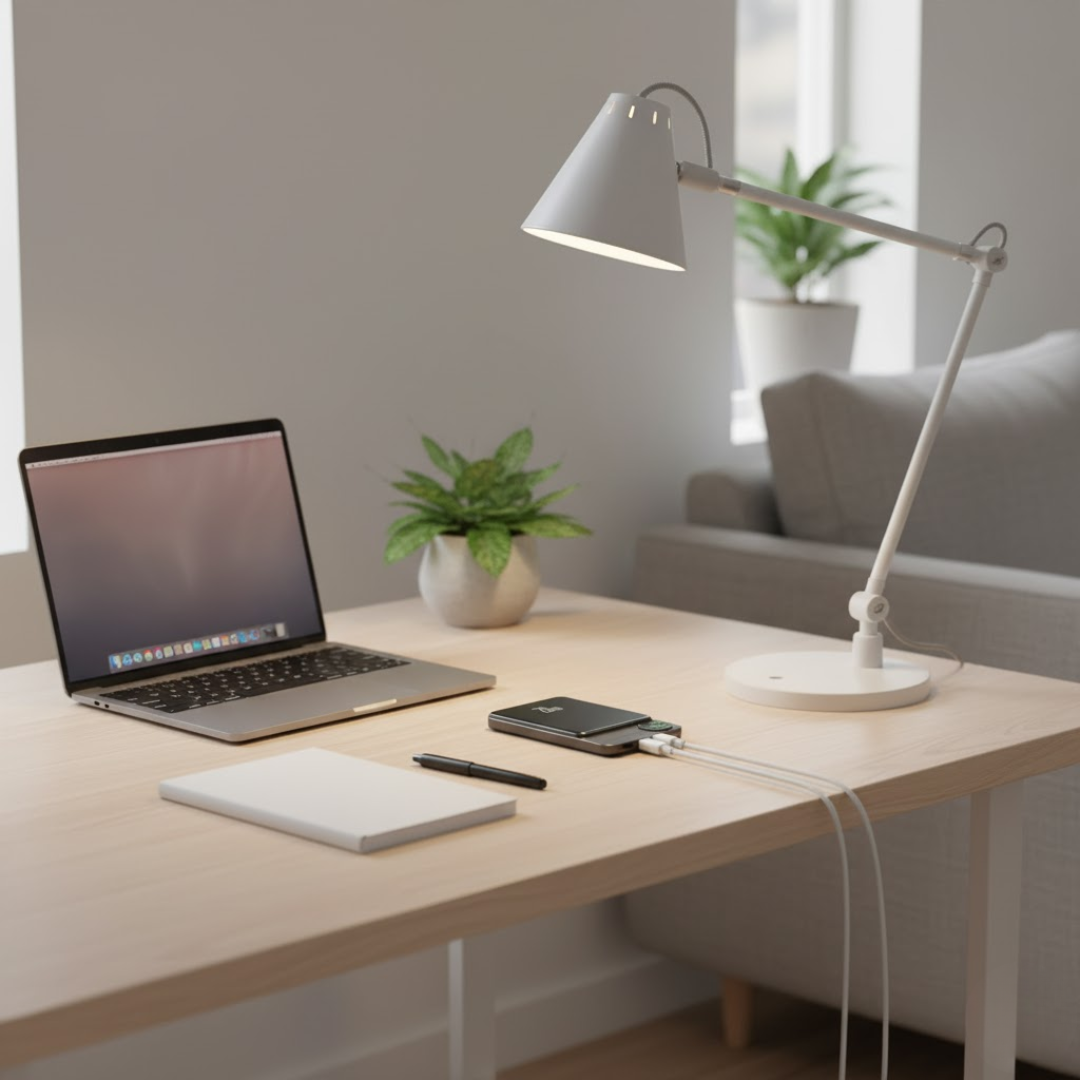 ChargeSphere | Magnetisk Powerbank – Hurtig og Sikker Opladning på Farten Nuvenci.dk