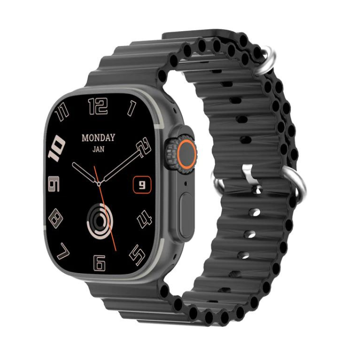 ChronoFit | Smartwatch med Elegant Design og Lang Batteritid Sort Nuvenci.dk
