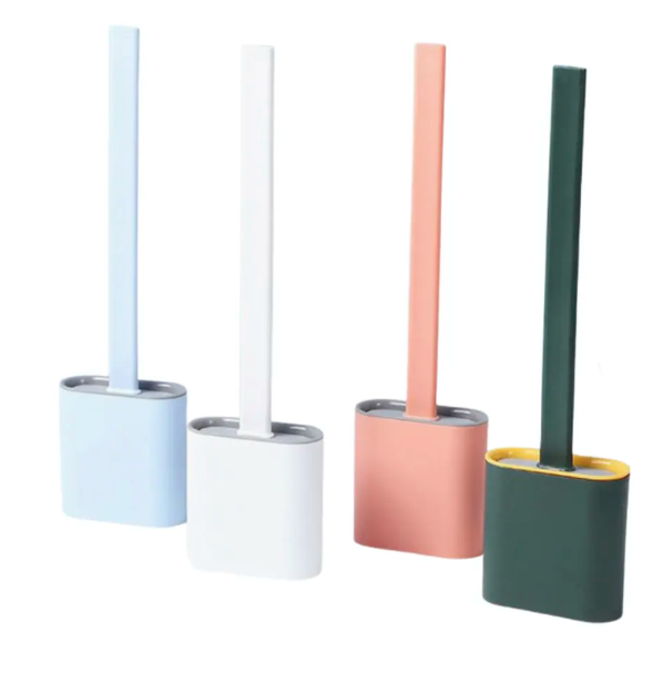 CleanEase | Ridsefri Silikone Toiletbørste Nuvenci.dk