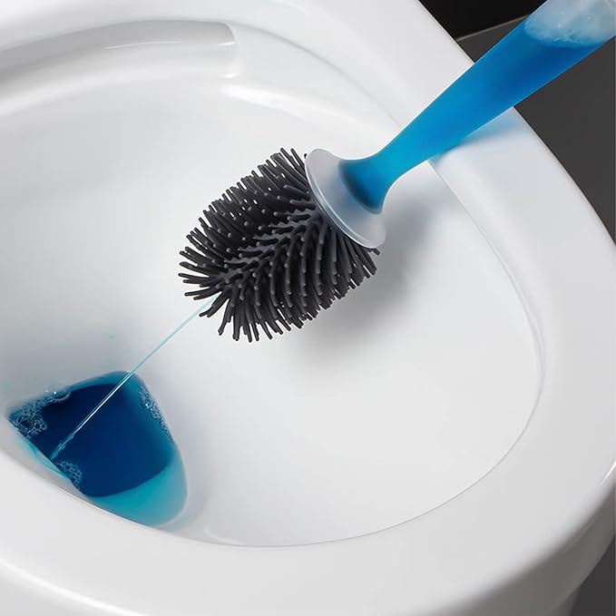CleanSplash | Praktisk og Alsidig Toiletbørste med Dispenser Nuvenci.dk