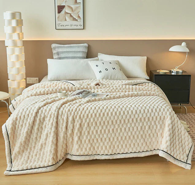 CloudWrap | Blød premium hyggetæppe i moderne look Nuvenci.dk