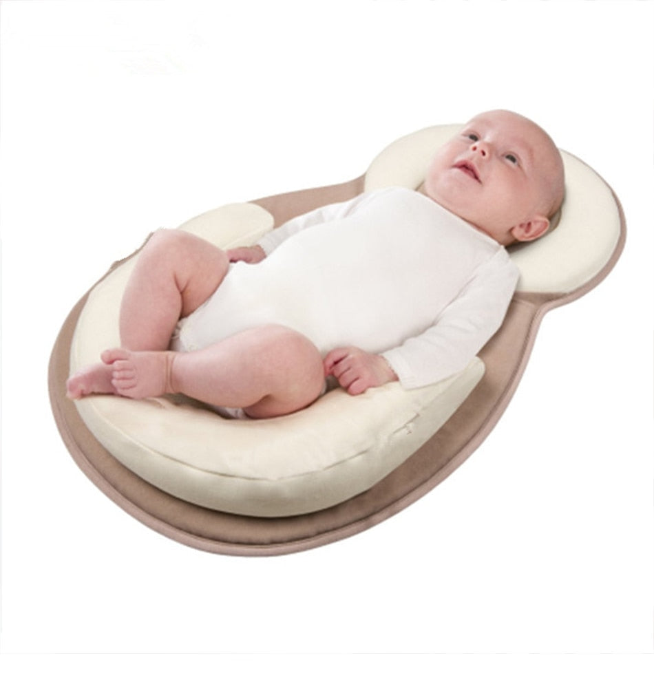 ComfortNest | Justerbart Babybed Forebyg Plagiocefalie, Forbedrer Fordøjelsen, Komfortabelt Brun Nuvenci.dk