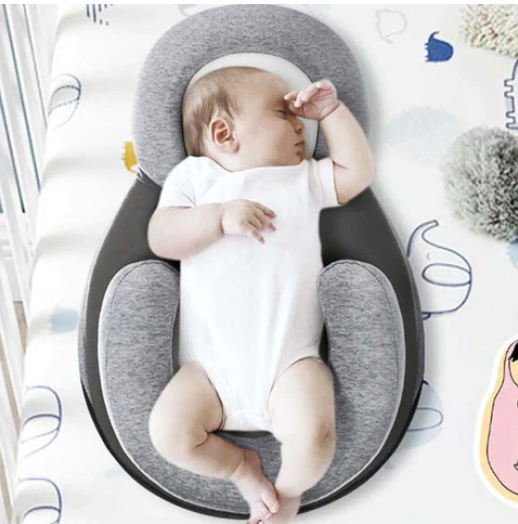 ComfortNest | Justerbart Babybed Forebyg Plagiocefalie, Forbedrer Fordøjelsen, Komfortabelt Sort Nuvenci.dk