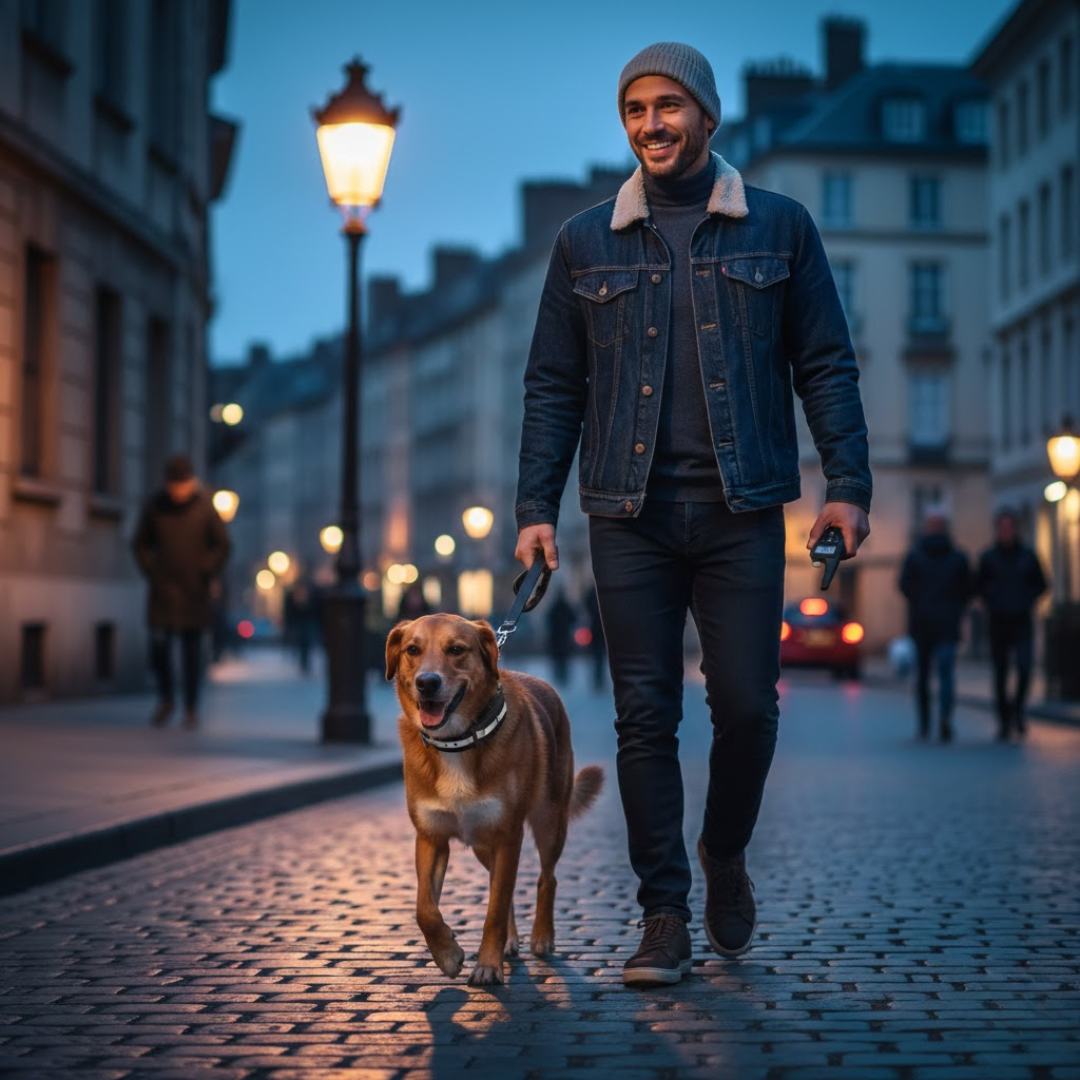 ControlCollar | Hundetræningshalsbånd – Lang Rækkevidde & Sikker Adfærd Nuvenci.dk
