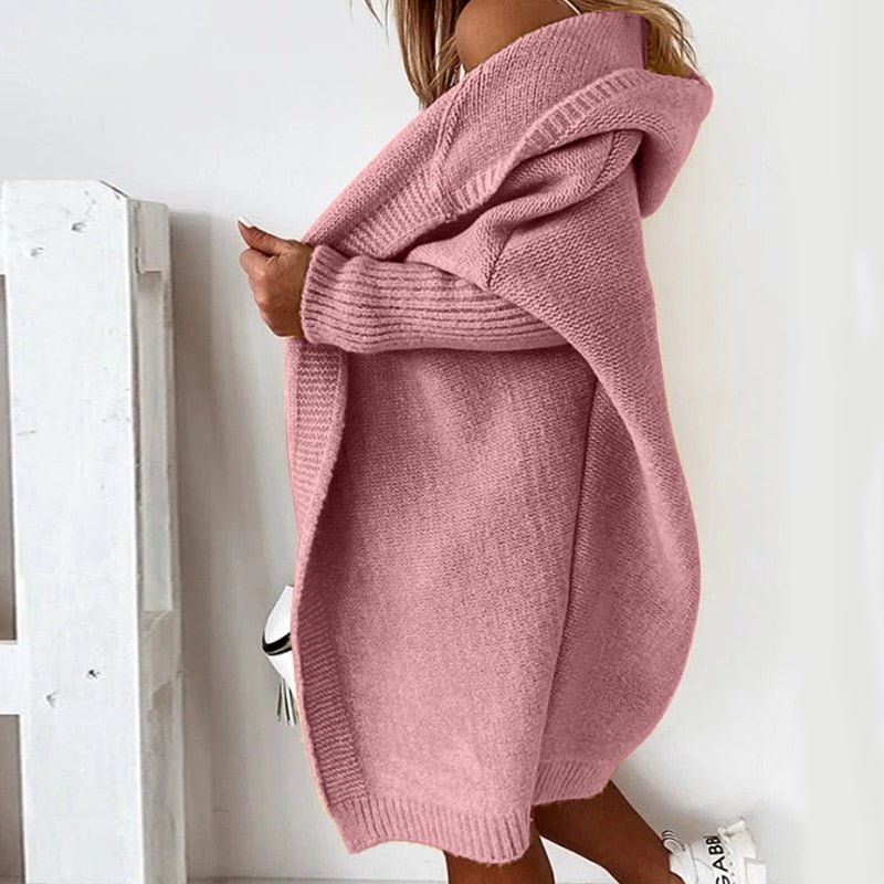 CozyWear | Elegant Damecardigan for Tidløs Elegance Lyserød Nuvenci.dk