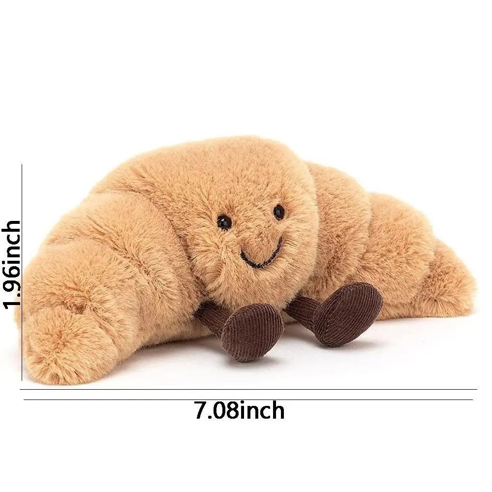 Croissnuggle - Blød Krammebamse I Croissantform Nuvenci.dk