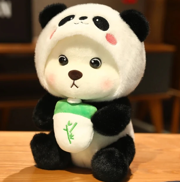 CubyBear | Blød Komfortbamse til Store og Små Sort Nuvenci.dk