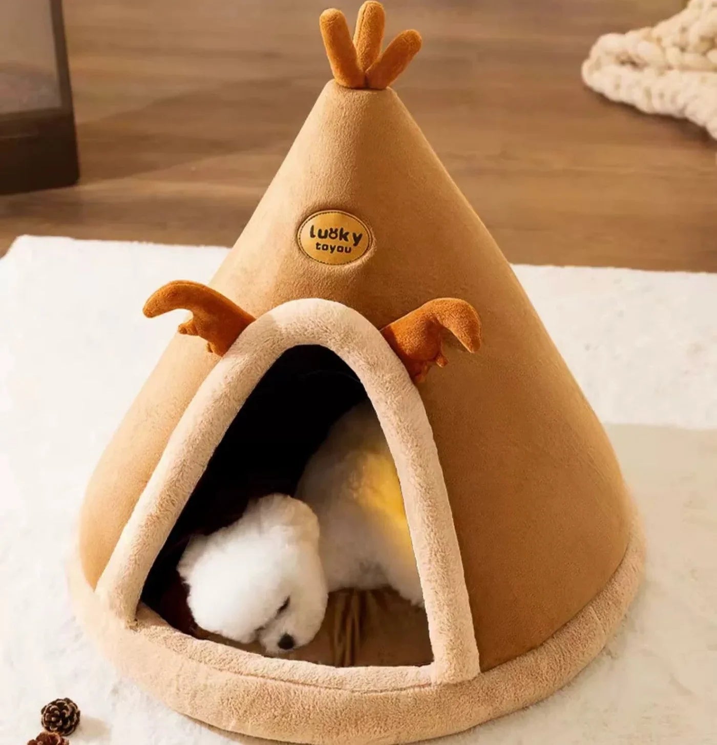 CuddleCave | Hundeseng – Tryghed og Komfort for Kæledyr Nuvenci.dk