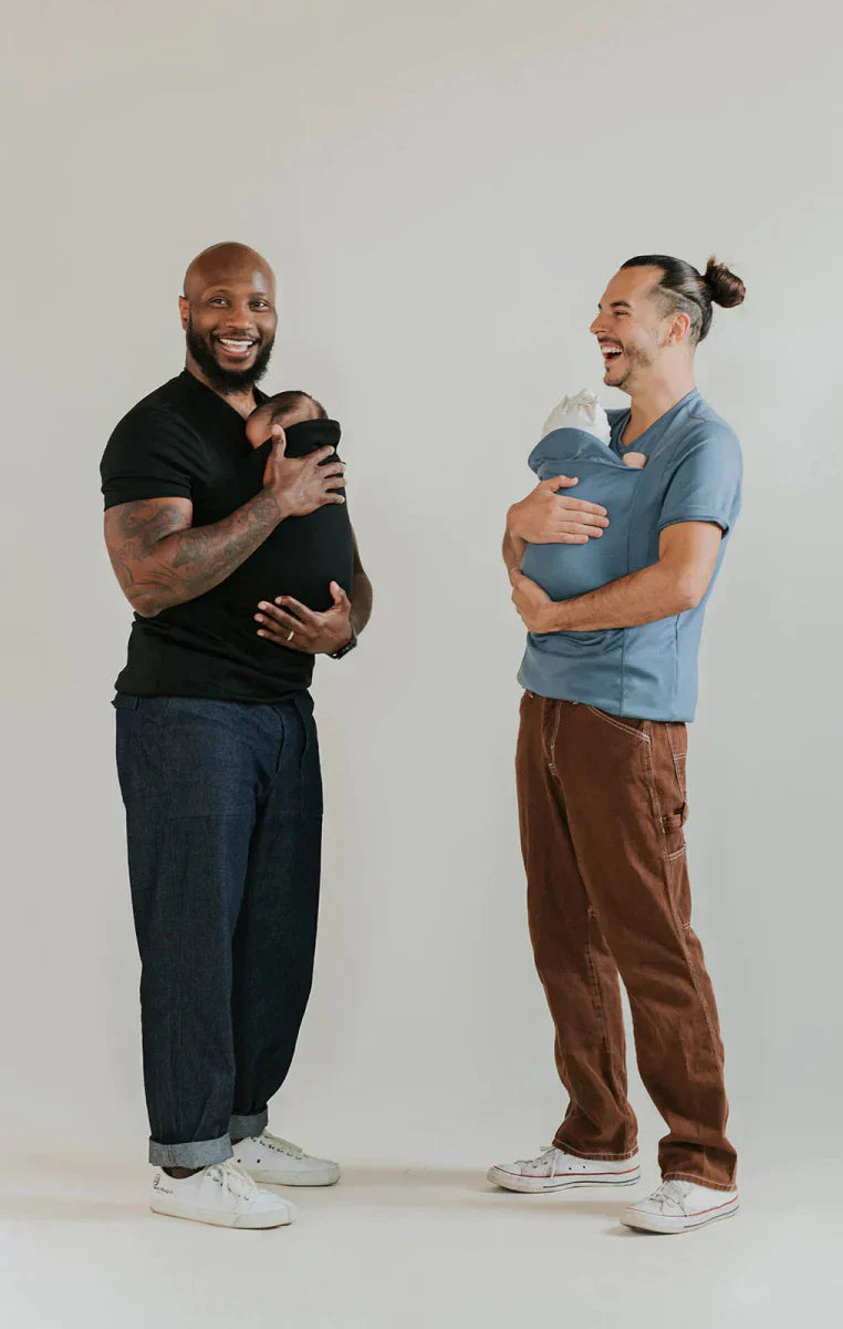 CuddleWrap | Komfortabel babybære-T-shirt til forældre Nuvenci.dk