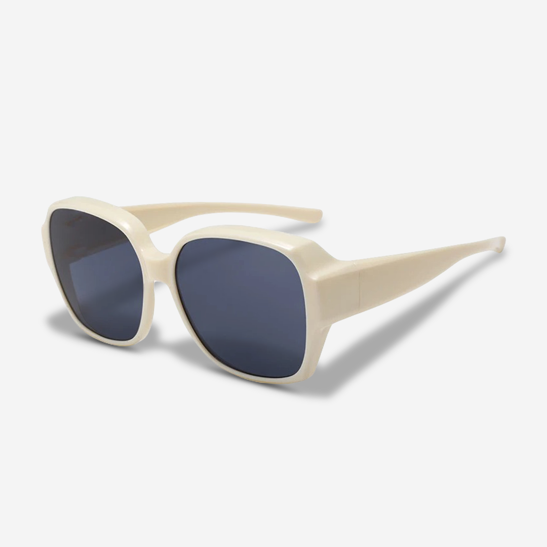 Dorothy | Lynhurtig Klip-Solbrille Creme Pro Nuvenci.dk