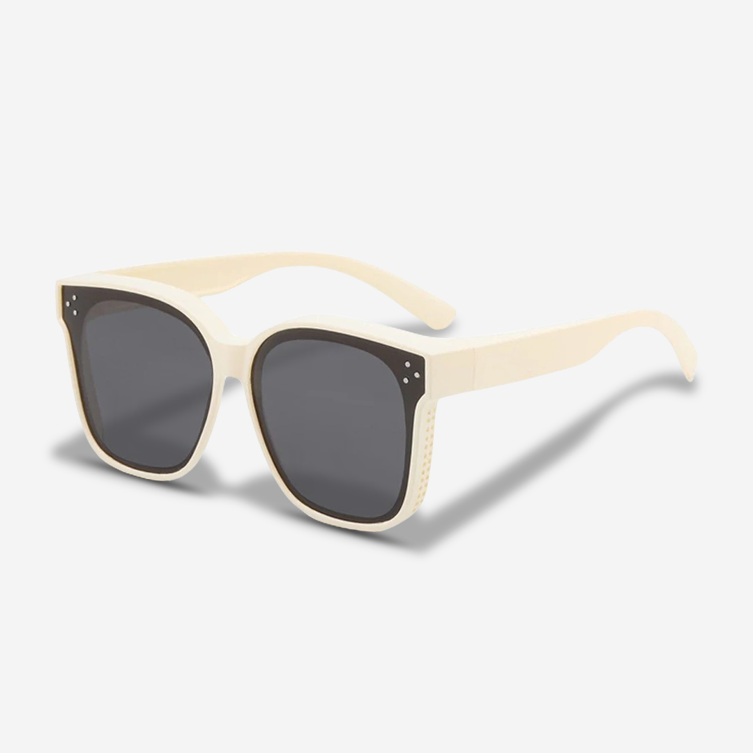 Dorothy | Lynhurtig Klip-Solbrille Klassisk Beige Nuvenci.dk