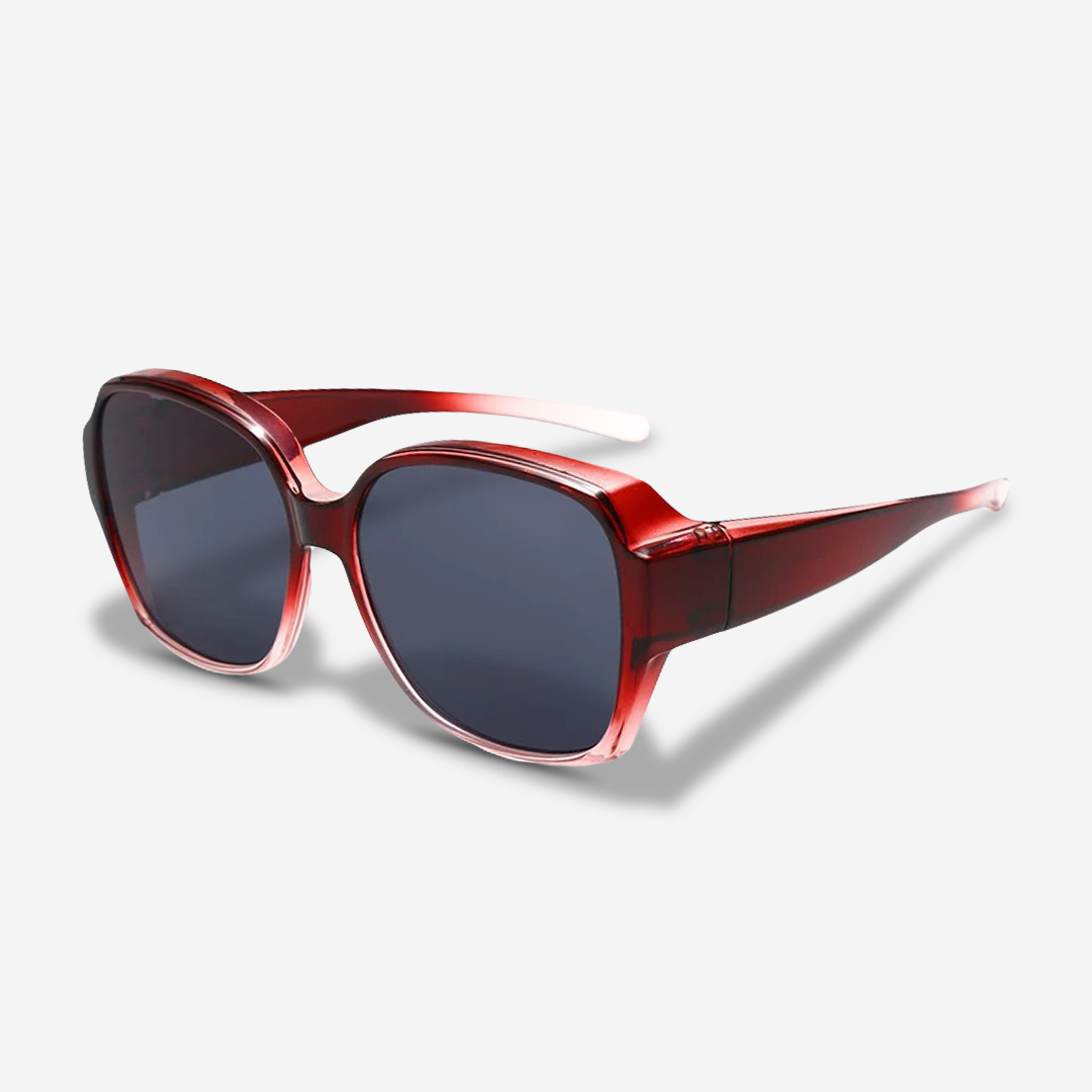 Dorothy | Lynhurtig Klip-Solbrille Rød Pro Nuvenci.dk