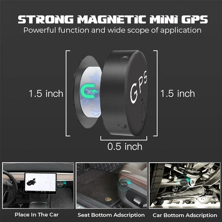 MicroMag | Mini magnetisk GPS-tracker