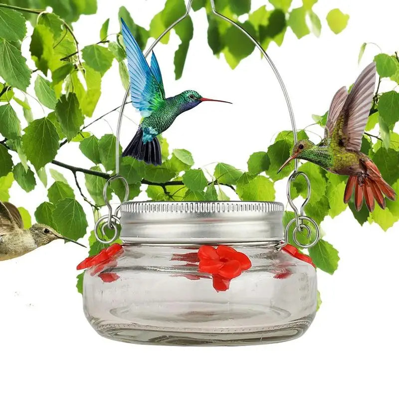 NectarBloom | Klar Blomsterport Kolibri-Foderautomat