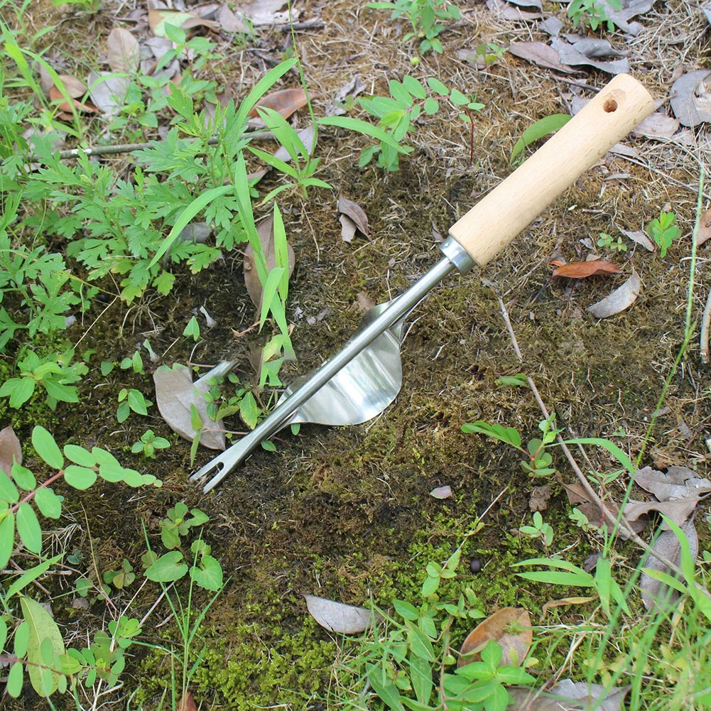 SoilSlice | V-formet ukrudtsfjerner værktøj med langt håndtag