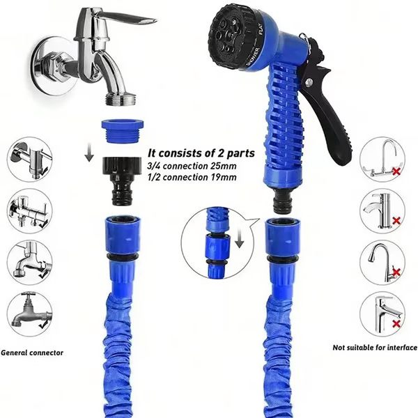 HoseMate | Udvidelig slange med 9-i-1 sprayhoved