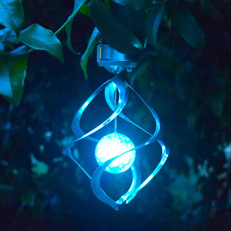 GlowSpiral | Solvindspil med farveskift & lyd
