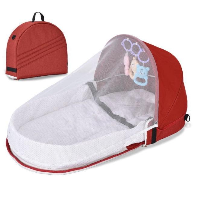 LittleNest | Foldbar Babyseng – Tryg Søvn & Myggebeskyttelse