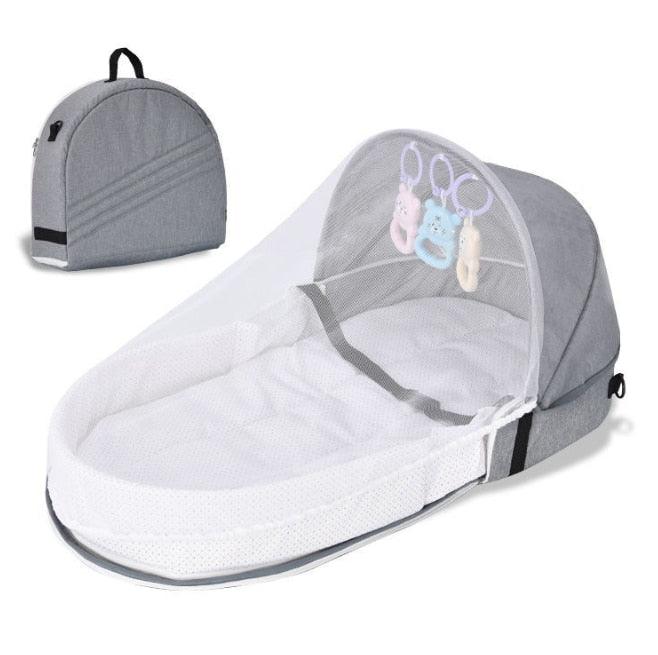 LittleNest | Foldbar Babyseng – Tryg Søvn & Myggebeskyttelse