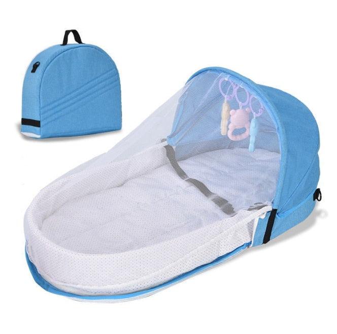 LittleNest | Foldbar Babyseng – Tryg Søvn & Myggebeskyttelse