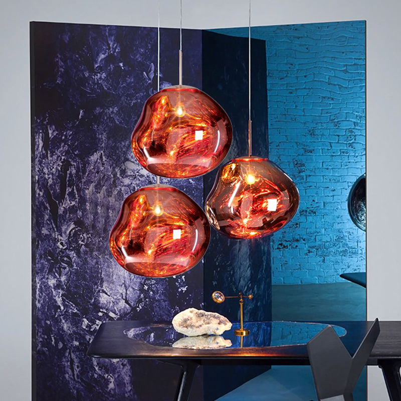 VivaDome | Pendellampe med metal & glas for luksuriøs elegance