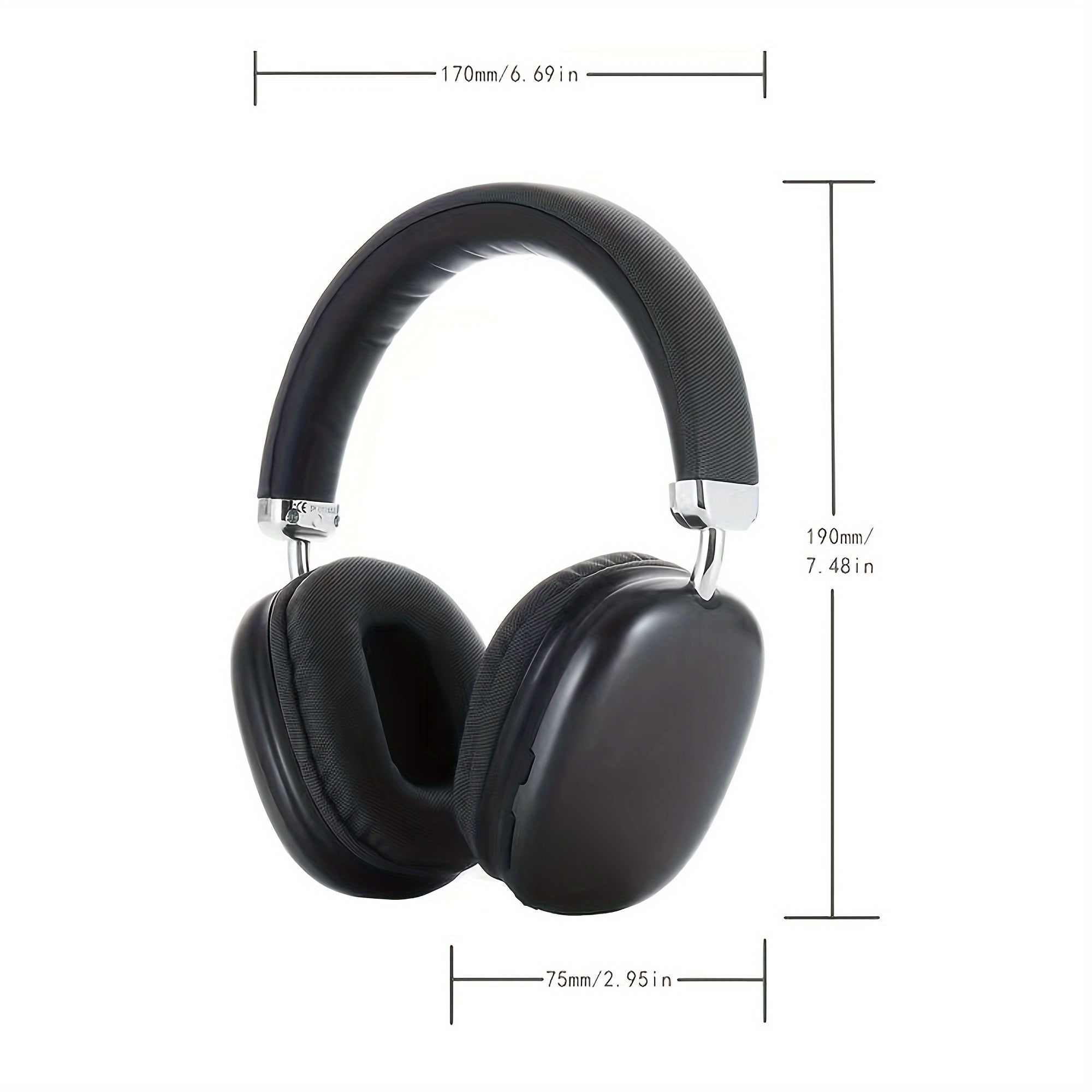 BassLine | Over-Ear Trådløse Hovedtelefoner med Premium Komfort