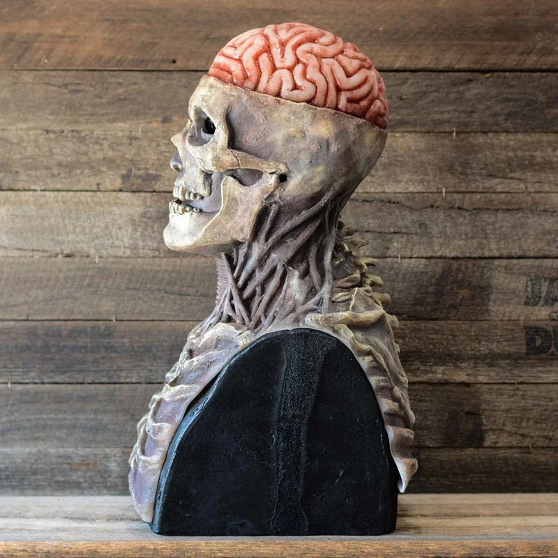 GraveMask | Halloween Maske – Realistisk Skeletdesign