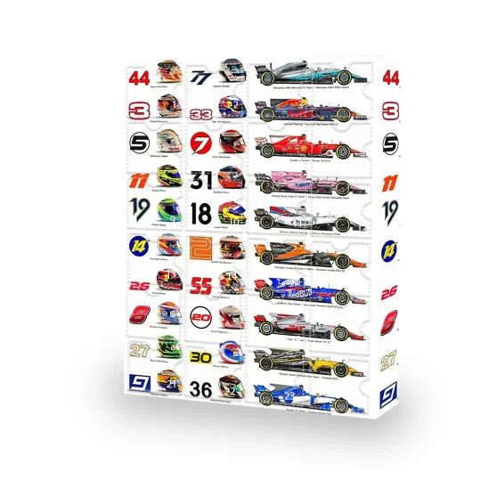 RaceLegacy | F1 Julekalender – Perfekt Gave til Motorsport Elskere