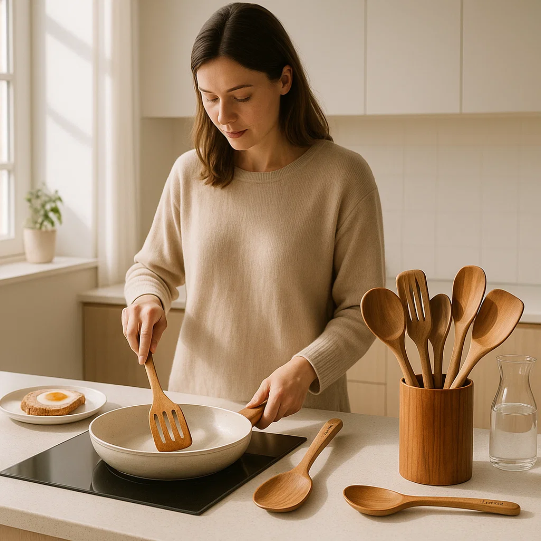 EcoChef | Bæredygtigt Køkkensæt i Træ Nuvenci.dk