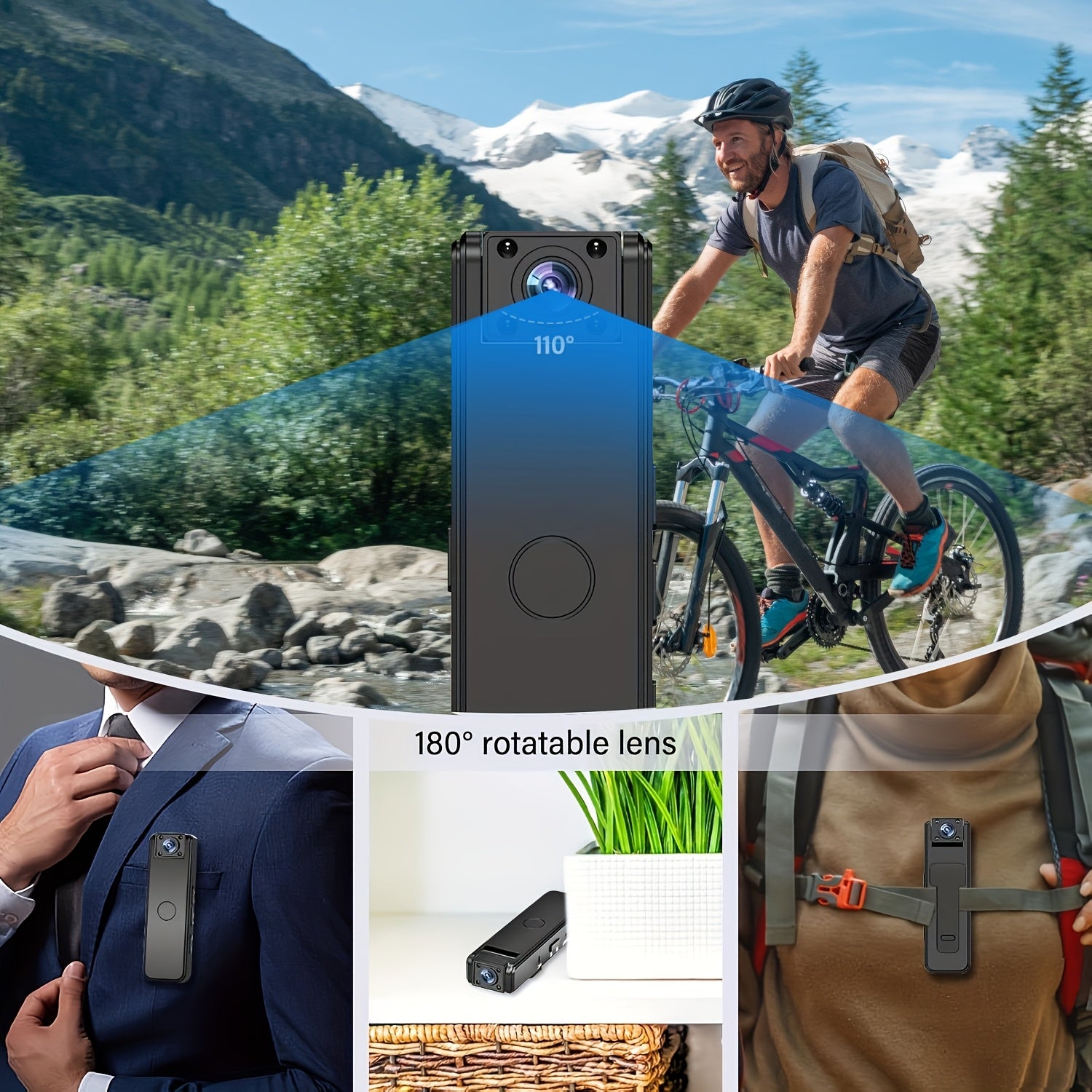 FocusCam | Optager – Klar HD Video og Stemmememo
