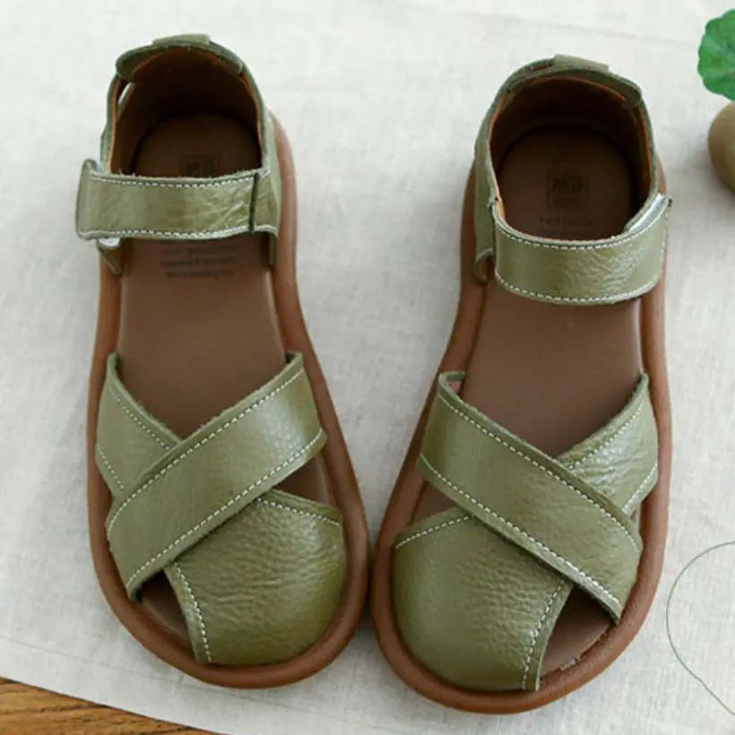 Elyra | Komfort Sko – Elegant Hverdag med Let Støtte Grøn Nuvenci.dk