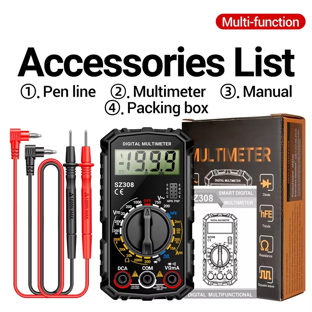 ExactVolt | Elektrisk testkit med digitalt multimeter Nuvenci.dk
