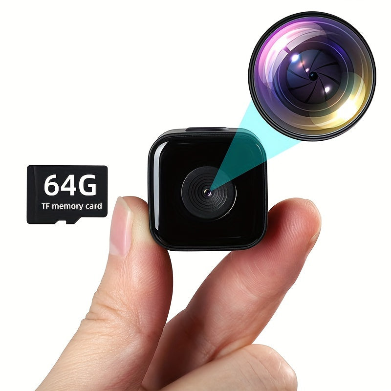 EyeSecure | Kamera – Enkel Installation og Klar Billedkvalitet Sort +64G Kort Nuvenci.dk