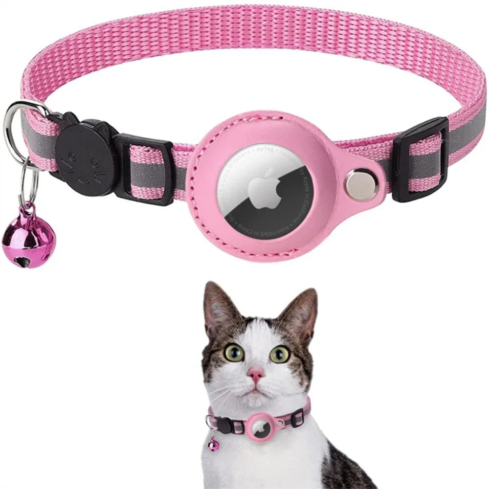 FelineGuard | Kattehalsbånd – Justerbar Sikkerhedsbeskyttelse Pink Nuvenci.dk