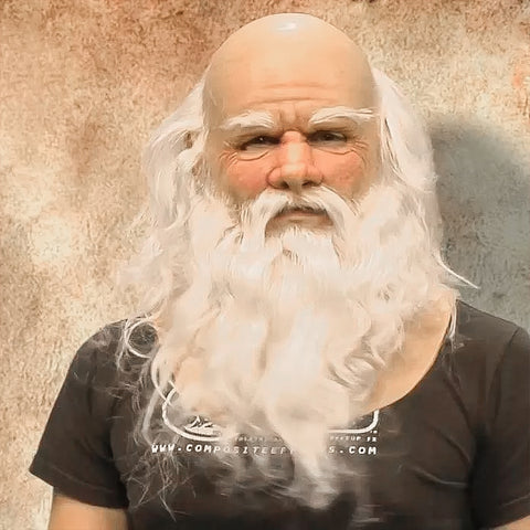 FestiveFace | Julemandsmaske – Realistisk Forklædning Nuvenci.dk