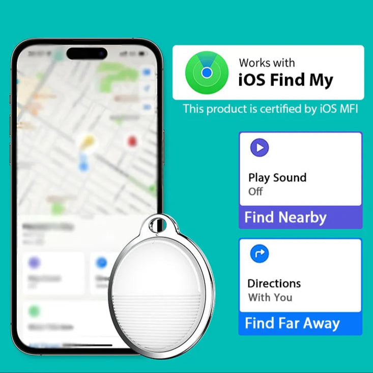FindLoop | Kompakt iTag-tracker til iPhone & kæledyr Nuvenci.dk