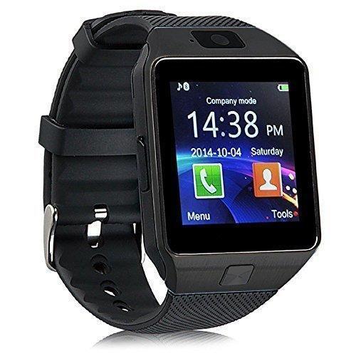 FitLink | Smartwatch – Hold Styr på Sundhed og Forbindelse Sort Nuvenci.dk