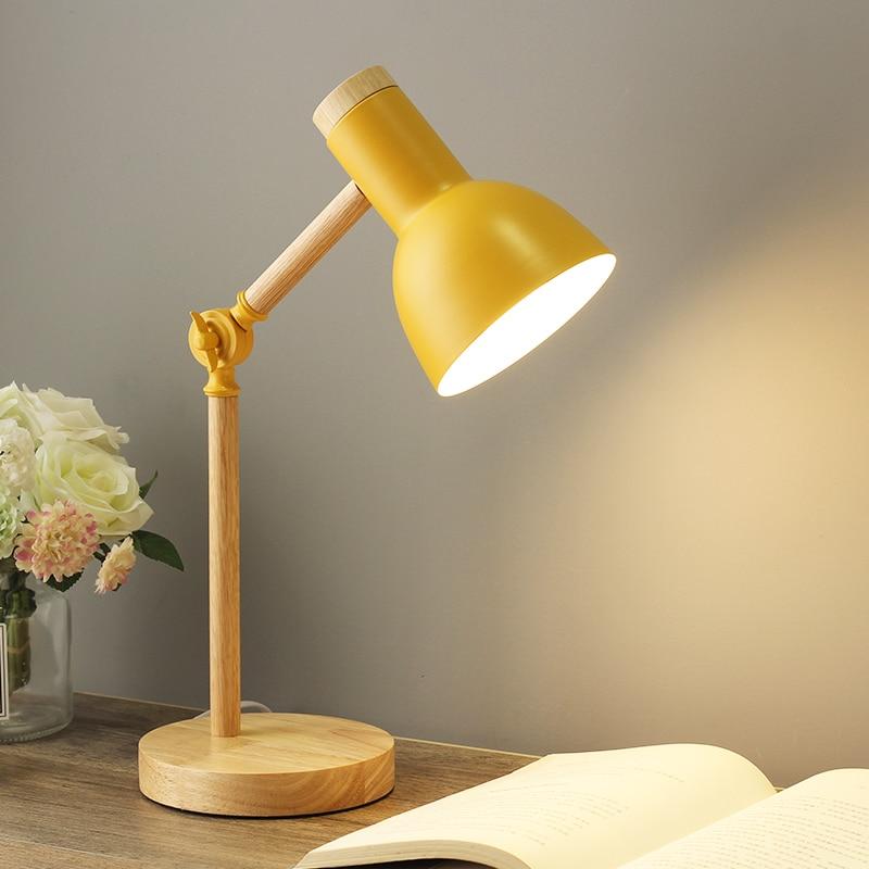 FlexiShine | Bordlampe – Foldbar & Funktionel Belysning Gul Nuvenci.dk