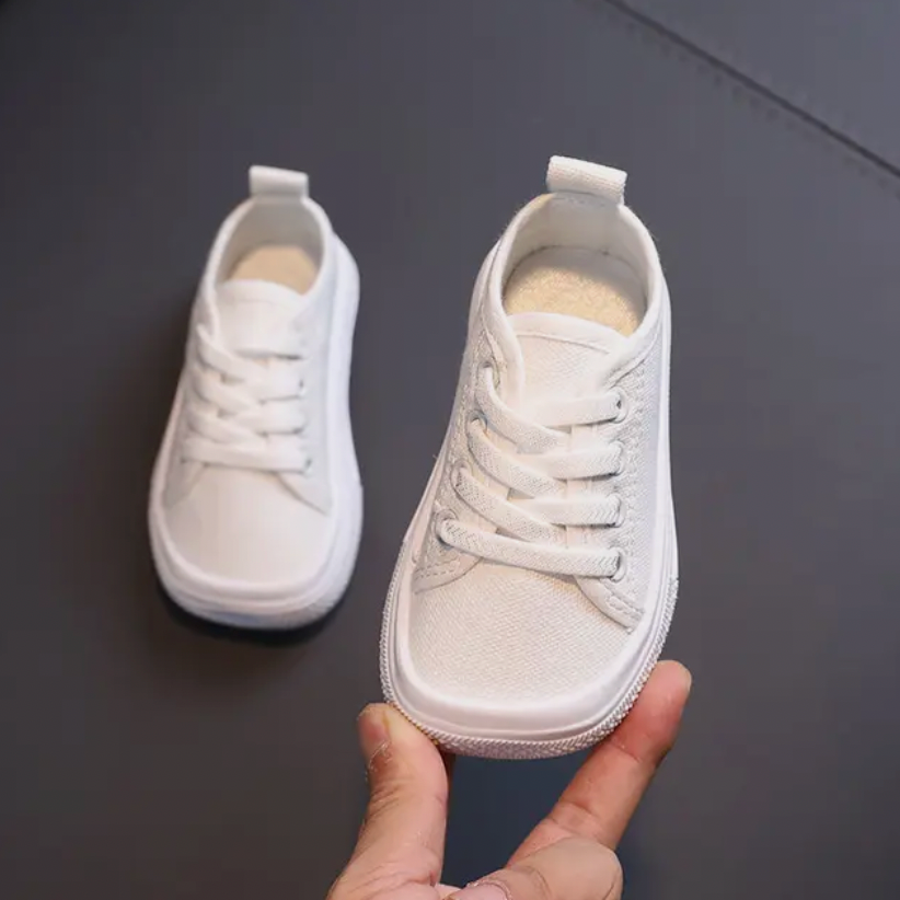 FlexSteps - Ergonomisk Barfodssneaker Til Børn Hvid Nuvenci.dk